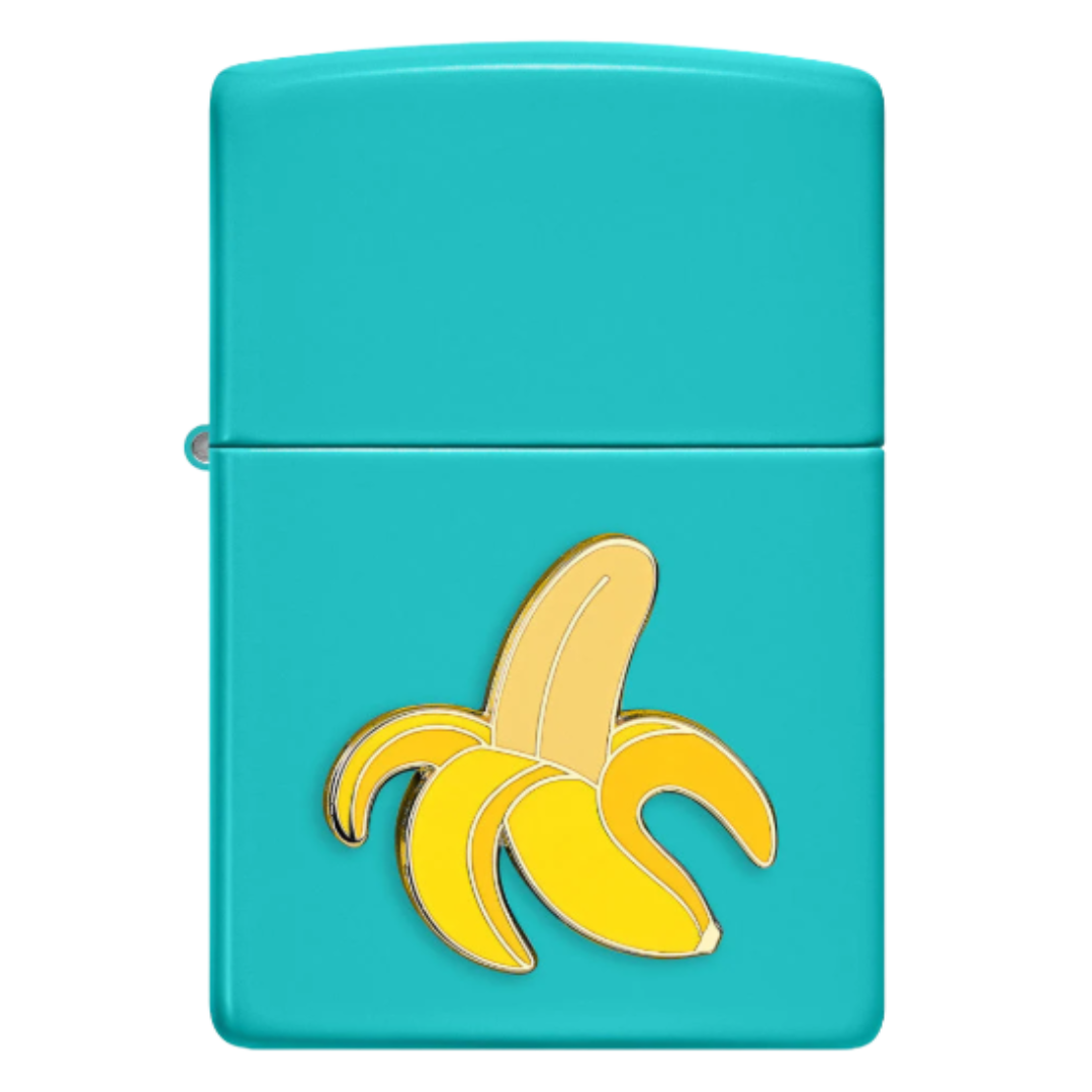 vooraanzicht Zippo 49454 Foodie BANANA Emblem