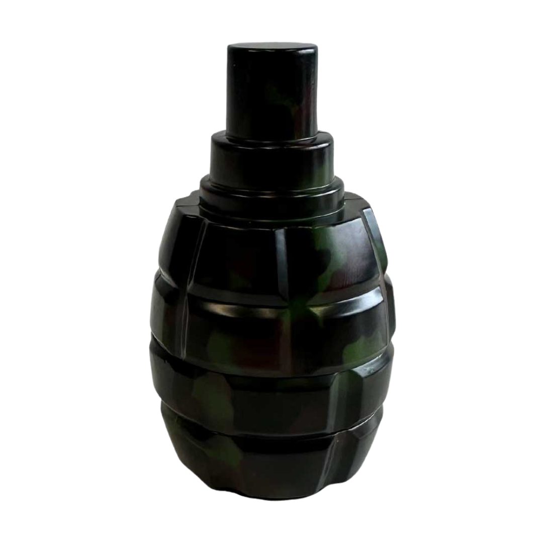 Aluminium Grenade Grinder Camouflage 3-delig – stoere metalen grinder met militaire look