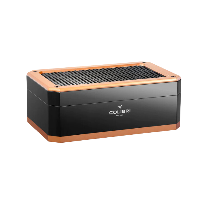colibri rally humidor in zwart goud