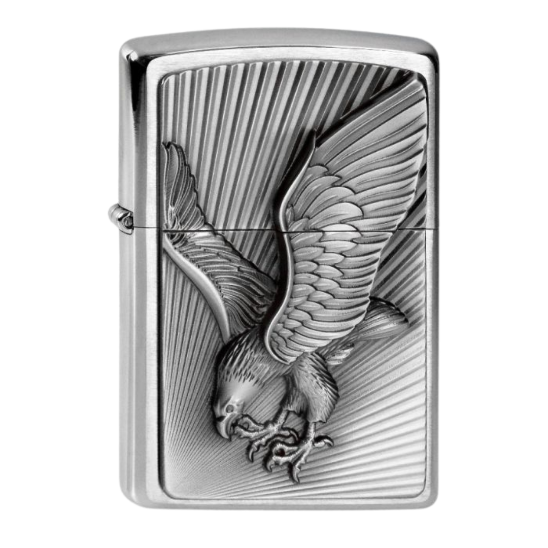 vooraanzicht zippo PL 200 EAGLE 2013 EMBLEM