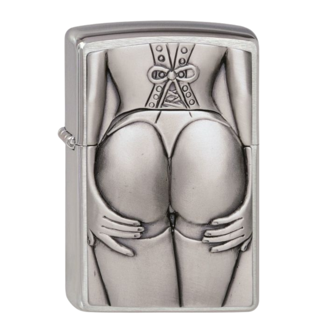 vooraanzicht ZIPPO PL 200 STOCKING GIRL TRICK