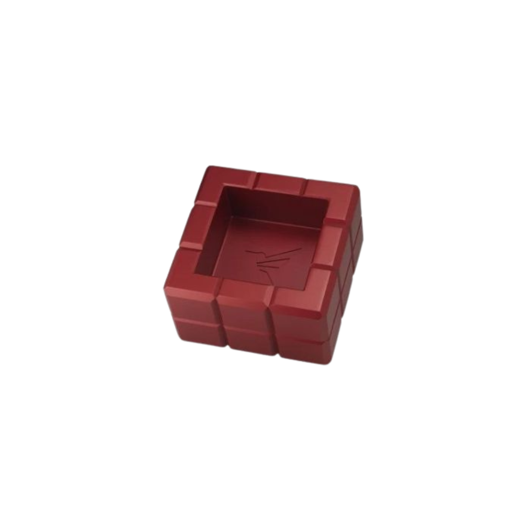 Colibri Heritage Cube Asbak Rood