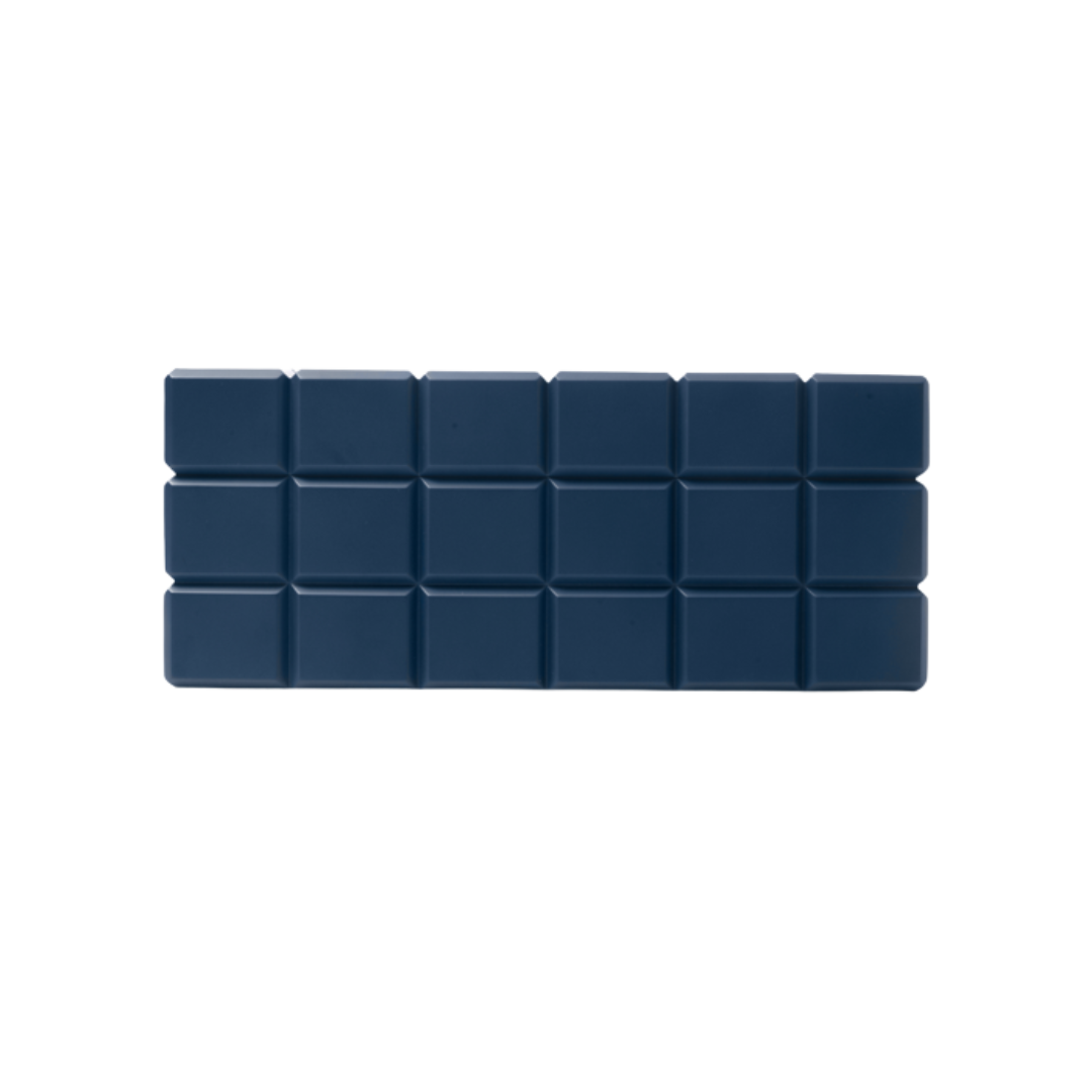 Colibri Heritage Humidor blue gesloten met mat zwart geometrisch design