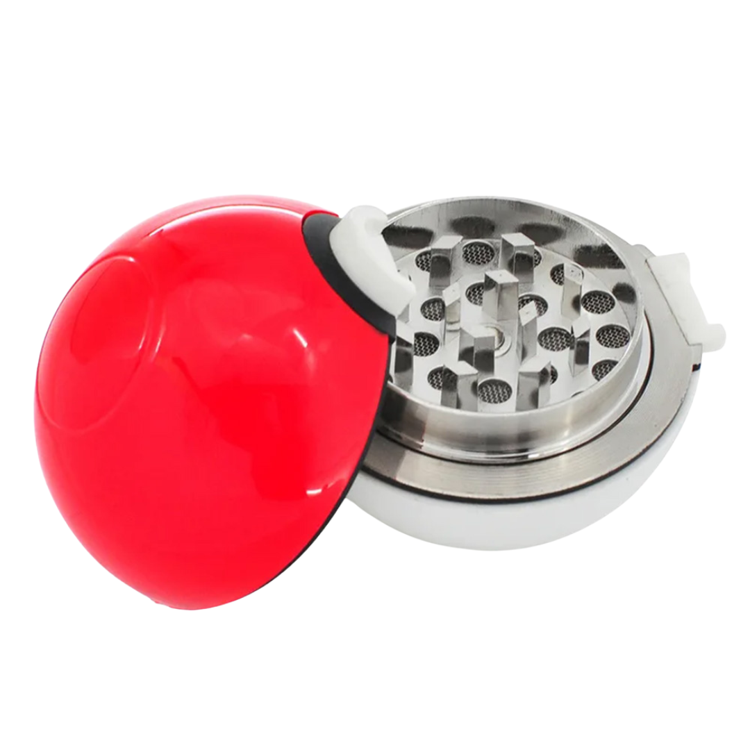 Red/White Bowl Grinder – 3-delig | Luxe Grinder