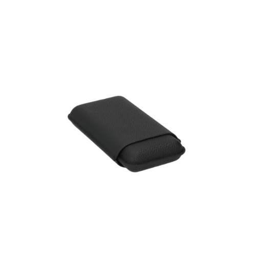 Luxe leren sigarenetui strak en compact ontwerp