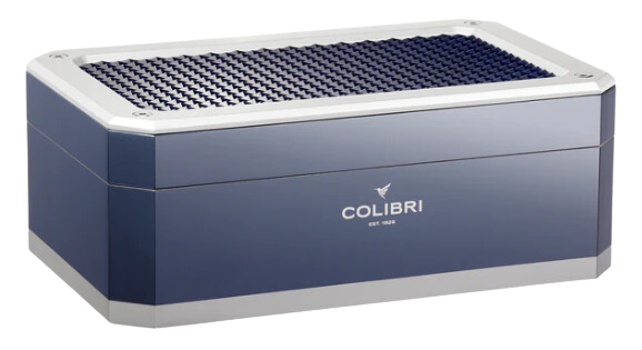 colibri rally humidor in navy
