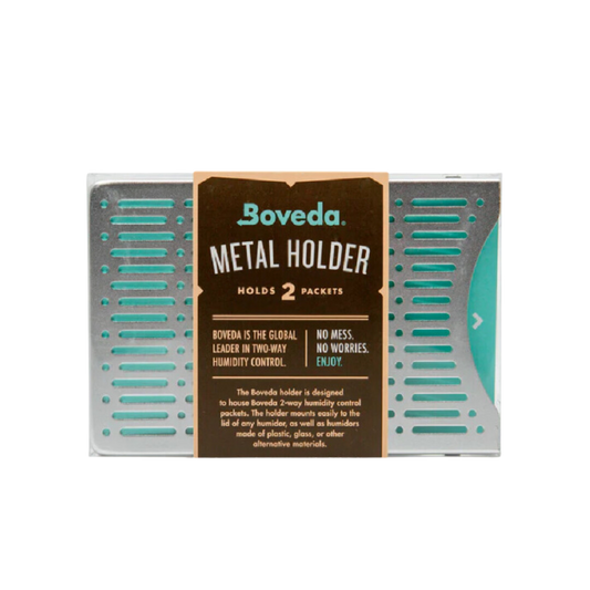 metalen houder voor 2 boveda bevochtigings zakje voor in humidor