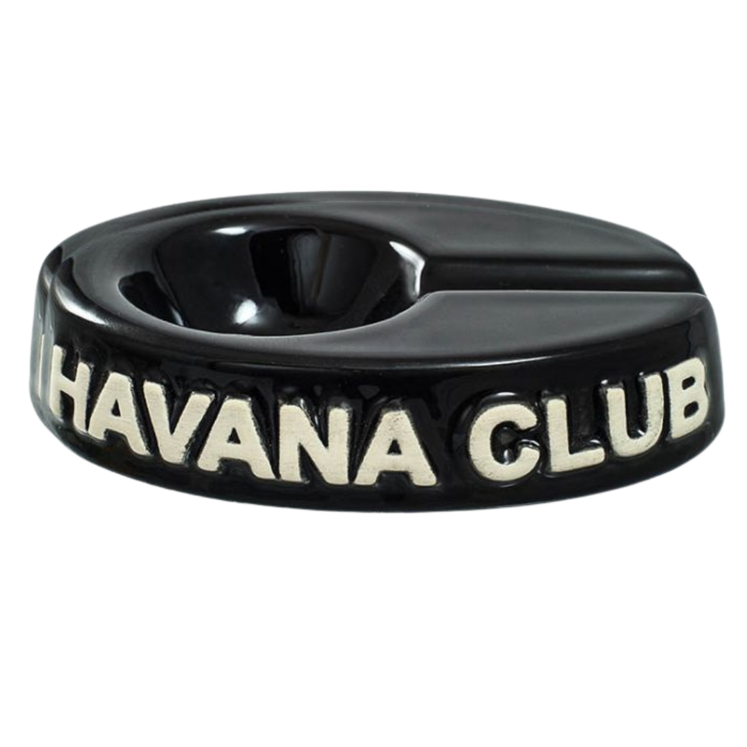 Havana Club Single Cigar Asbak – Zwart