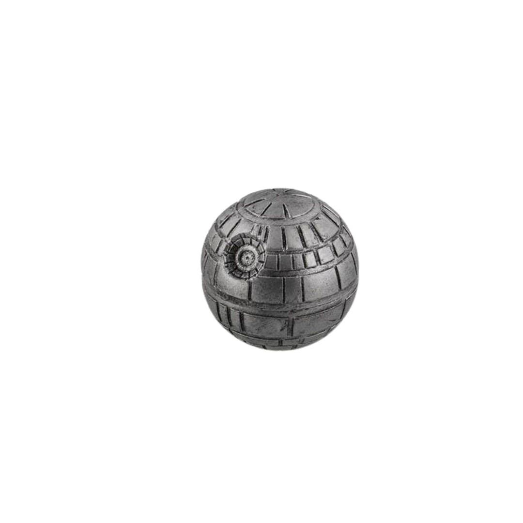 Aluminium Engraved Planet Grinder 53mm | Luxe Design Grinder