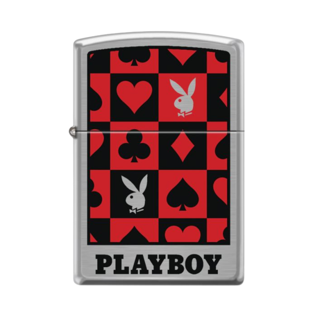 vooraanzicht Zippo 200 Playboy