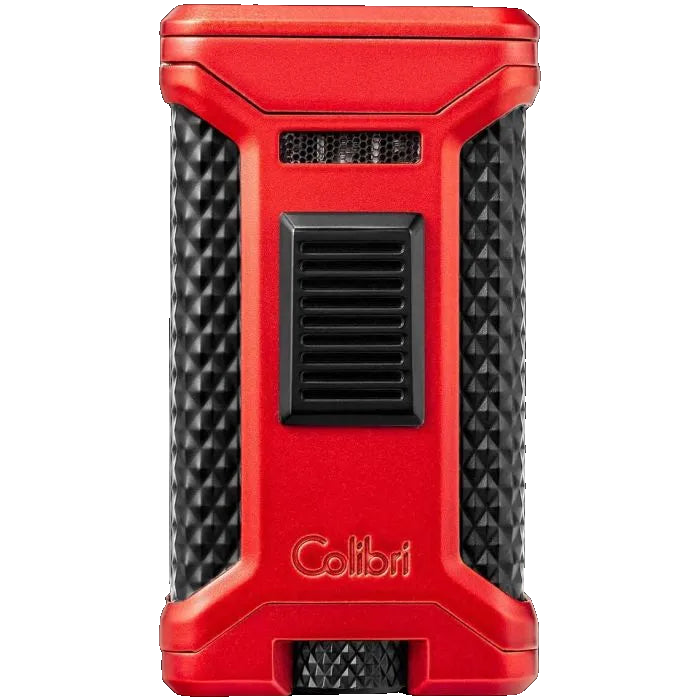Colibri Triple Flame Ascari lighter available in Black and Gunmetal