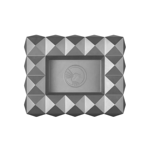 gunmetal colibri quasar asbak bovenaanzicht