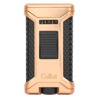 Colibri Triple Flame Ascari lighter available in Black and Gunmetal