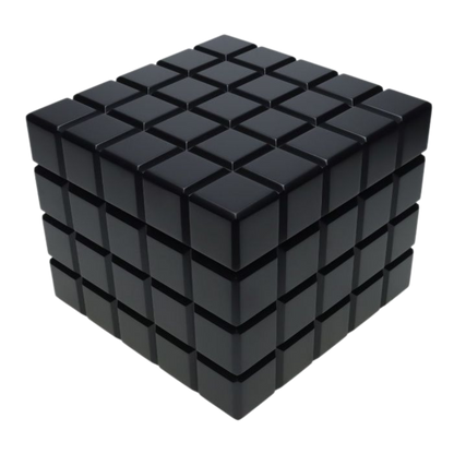 Colibri Heritage Cube Humidor Black gesloten in modern kubusdesign