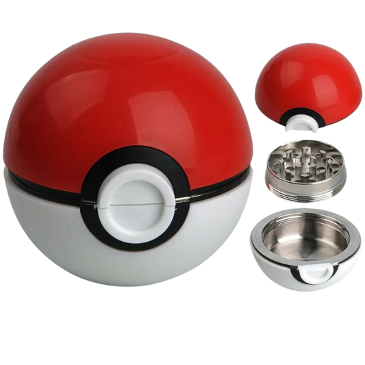 Red/White Bowl Grinder – 3-delig | Luxe Grinder