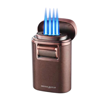 silvermatch jetflame aansteker quadrupple jetflames