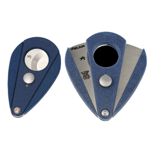 Xikar Xi2 Sigarenknipper met Straight Cut in de kleur Lapis Blue