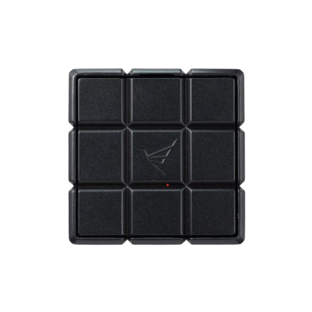 Colibri Heritage Cutter tafelsigarenknipper met V‑Cut, rechte snede en punch cuts in zwart vooraanzicht