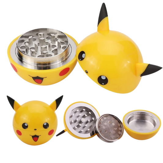 Yellow Bowl Grinder 3-delig – luxe metalen grinder in geel design