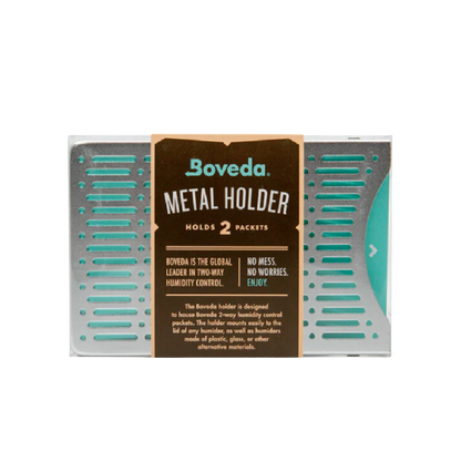 metalen houder voor 2 boveda bevochtigings zakje voor in humidor
