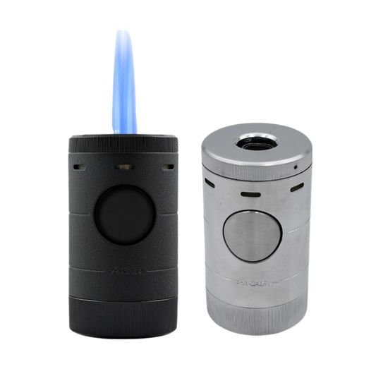 xikar Volta Tabletop Quad JetFlame zwart en zilver