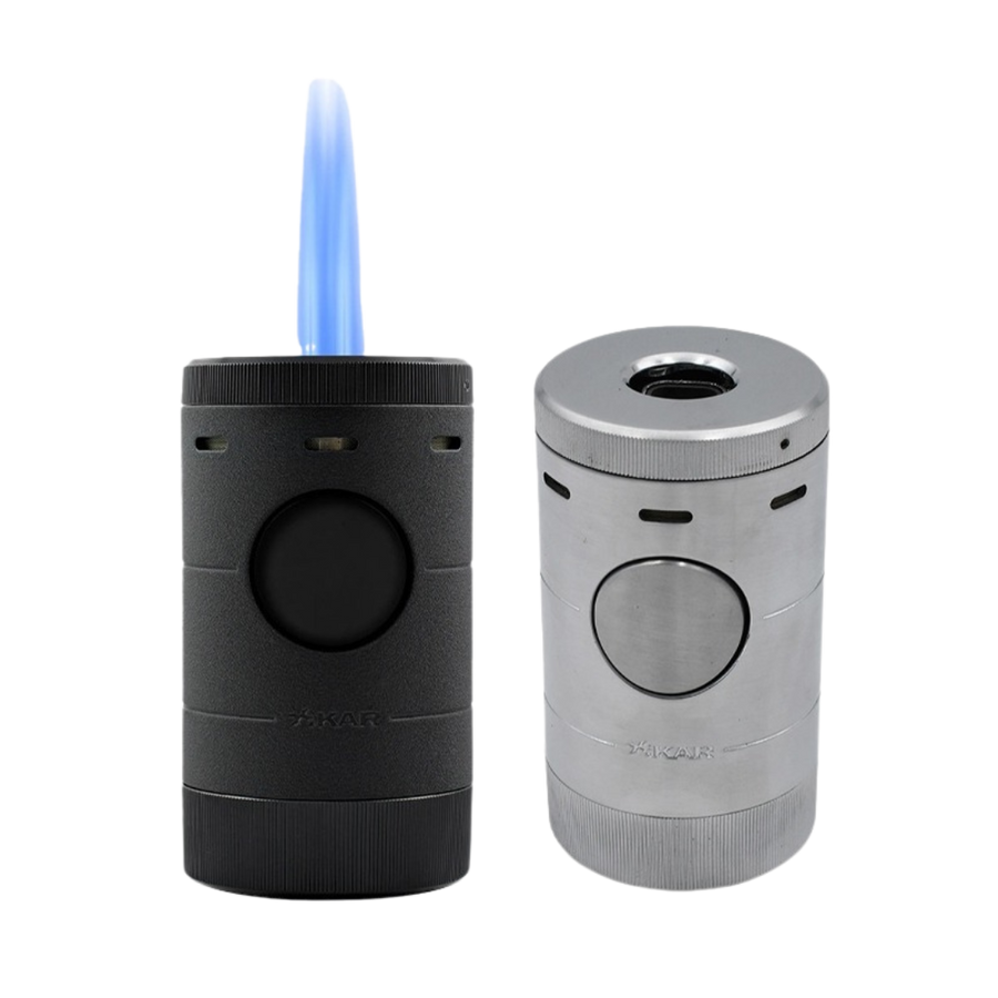 xikar Volta Tabletop Quad JetFlame zwart en zilver