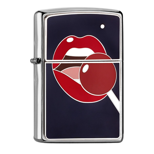vooraanzicht Zippo 200 Lollipop Navy