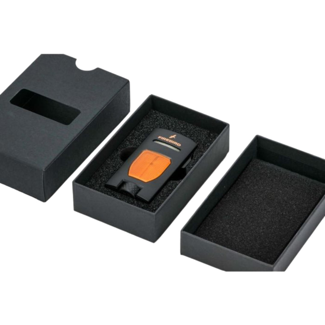 Firebird Rogue Jet Flame aansteker – windbestendige torch lighter met grote brandstoftank in geschenk verpakking