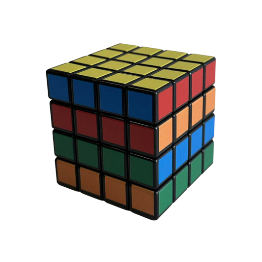 Aluminium Magic Square Grinder 4-delig – kubus design luxe grinder