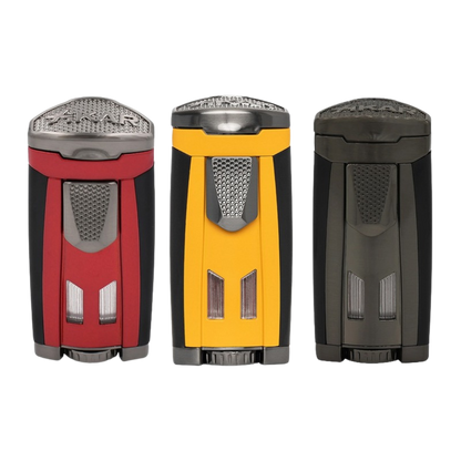 xikar HP3 Triple JetFlame 3 kleuren rood geel zwart