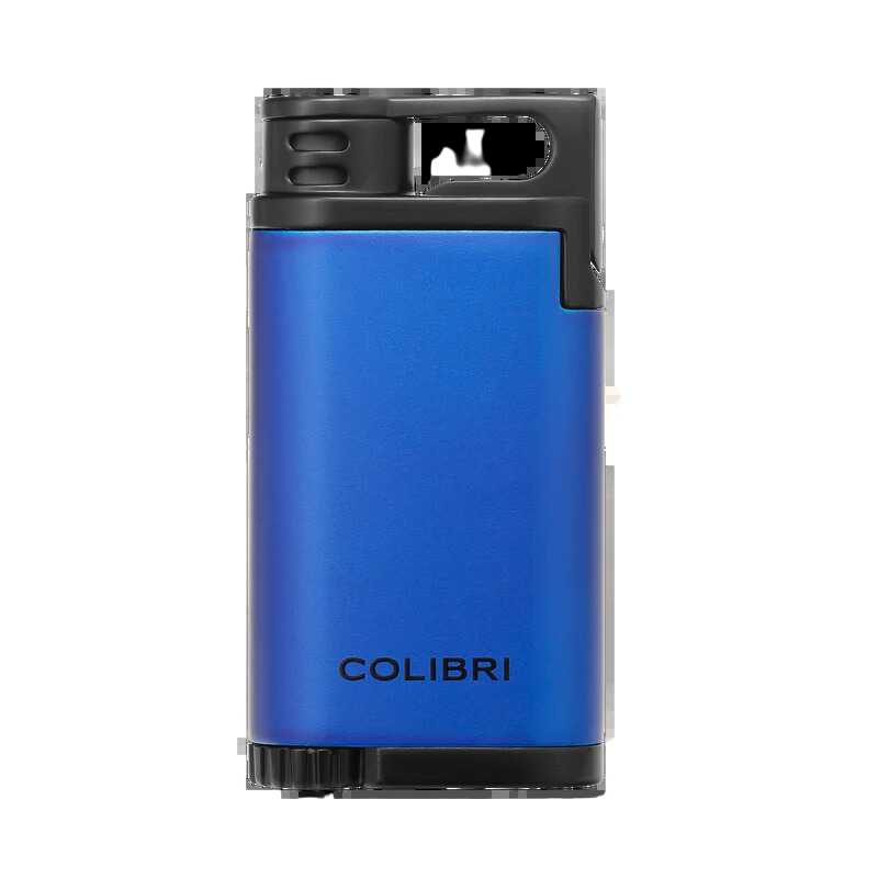 blauwe colibri belmont aansteker met zwart