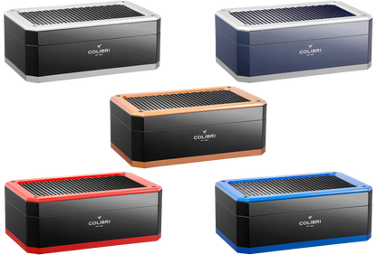 colibri rally humidor in alle vijf verkrijgbare kleuren