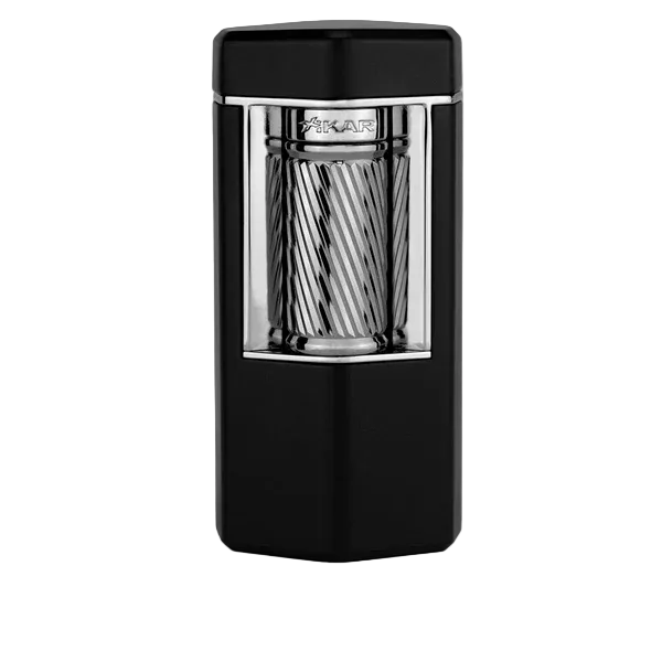 Xikar – Meridian Triple Soft-Flame black steel