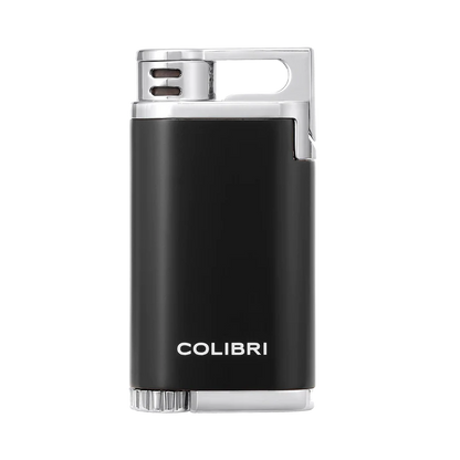 colibri belmont aasteker met jet vlam in de kleur zwart en chrome