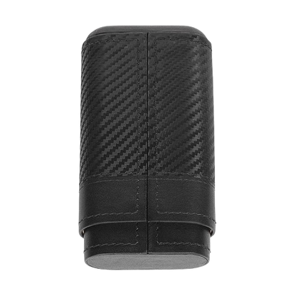 Zippo Sigarenkoker Carbon Range – Leren Sigarenkoker voor 3 Sigaren
