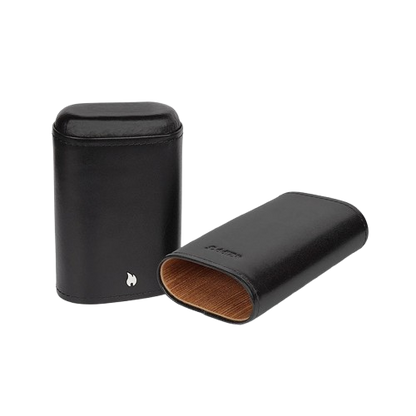Zippo Sigarenkoker Signature Range – Zwarte Leren Sigarenkoker