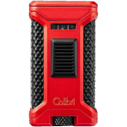Colibri Triple Flame Ascari lighter available in Black and Gunmetal