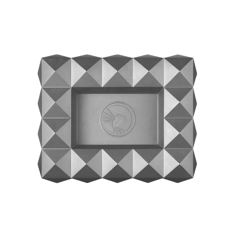 gunmetal colibri quasar asbak bovenaanzicht