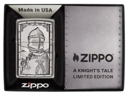limited zippo knights tale